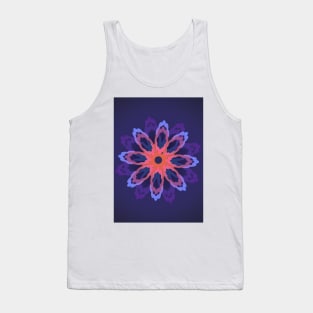 Watercolor art Flower Tank Top